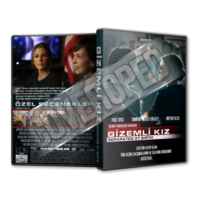 Gizemli Kız - Separated at Birth - 2018 Türkçe Dvd Cover Tasarımı